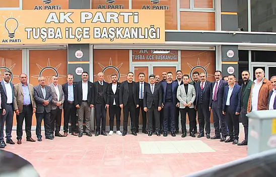AK Parti İpekyolu yeni yönetiminden Tuşba ve Edremit'e ziyaret