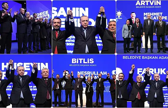 AK Parti'nin 10 büyükşehir adayı açıklandı!