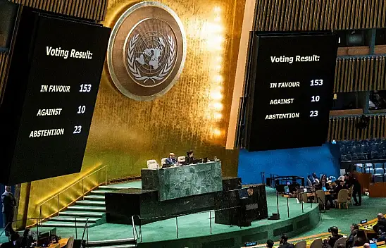 BM'de Gazze oturumu! Ateşkes çağrısı tasarısı kabul edildi