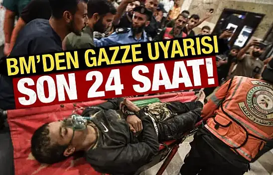 BM'den Gazze uyarısı! Hastanelerinin yakıtı 24 saat içinde tükenecek
