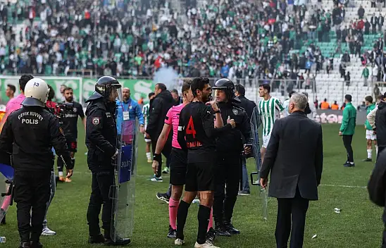 Bursaspor ile Diyarbakırspor'un cezası belli oldu