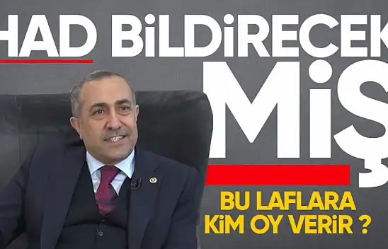 Büyükşehir adayı Arvas'tan başkanlık açıklaması!