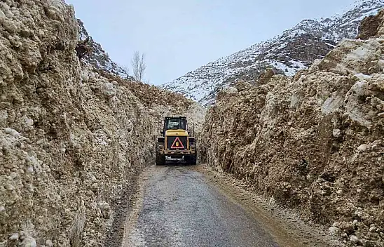 Çatak'ta üst üste çığ düştü! Ekipler zor anlar yaşıyor