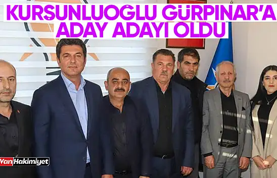 Cevdet Kurşunluoğlu Gürpınar için aday adayı oldu