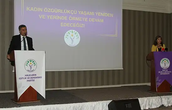DEM'in Büyükşehir adayları Zeydan ve Şedal projelerini açıkladı!