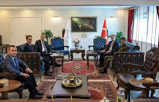 Dışişleri Bakanlığı Van Temsilcisi Cengiz'den Vali Balcı'ya ziyaret