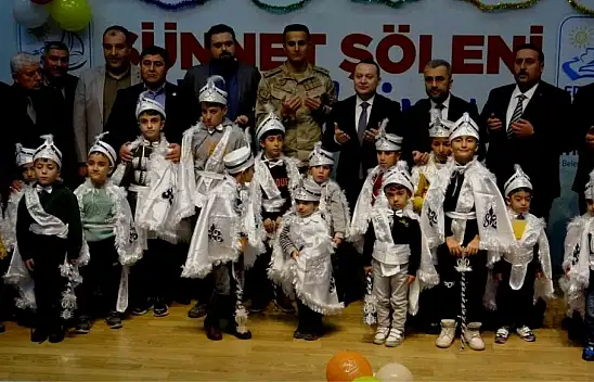 Edremit'te sünnet şöleni düzenlendi