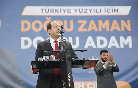 Fatih Çiftci, Erciş'te büyük bir coşkuyla karşılandı