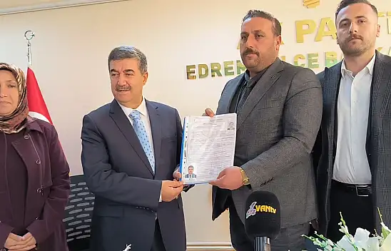 İlhan Kaya, Edremit Belediye Başkan aday adayı oldu