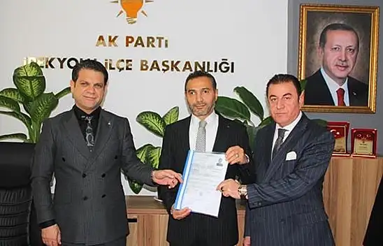 İş insanı Çetin Ebinç, aday adaylık başvurusunda bulundu