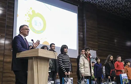 MAT-BİL projesi öğrencilere ödülleri verildi