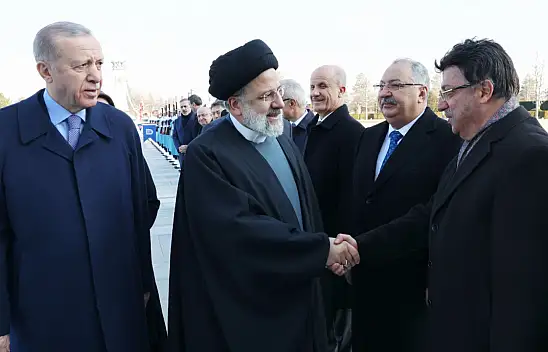 Milletvekili Türkmenoğlu, İran Cumhurbaşkanı Reisi'yi karşıladı