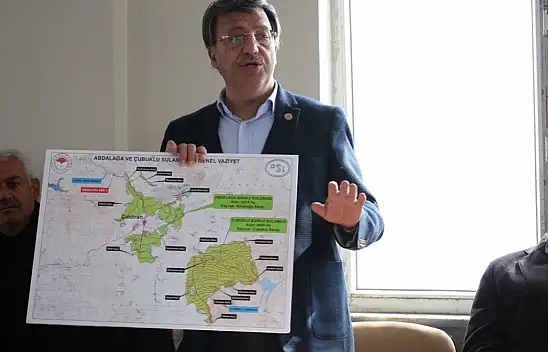 Milletvekili Türkmenoğlu'ndan Çubuklu Barajı alanında inceleme