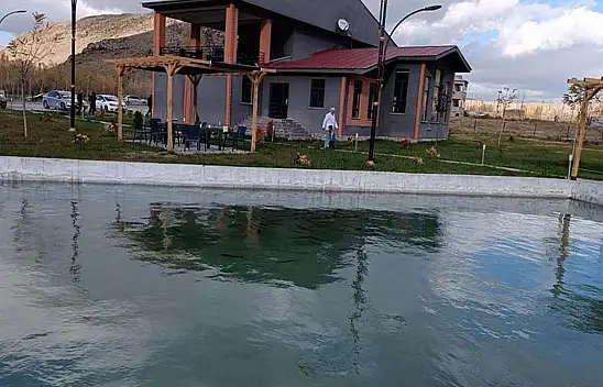 Muradiye'de 27 ton kapasiteli alabalık tesisi açıldı