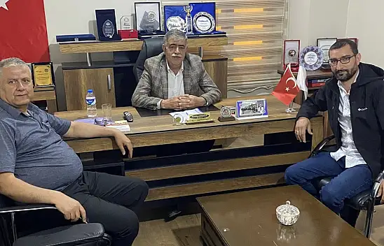 Öz Güven-Sen Başkanı Efeoğlu'na ziyaretçi akını başladı