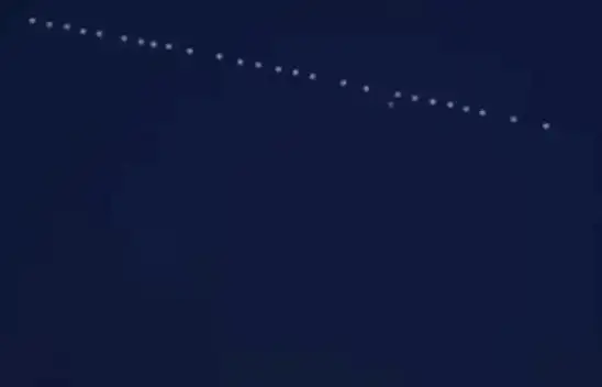 Starlink uyduları Van semalarında görüldü