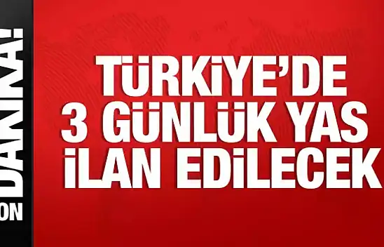 Türkiye ayakta! Gazze için 3 günlük milli yas