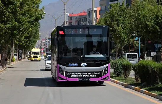 Van'a 16 yeni otobüs hattı geliyor!