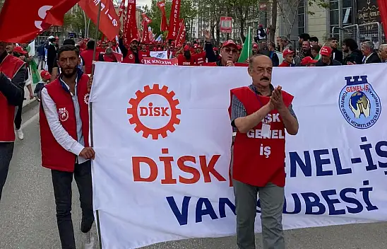 Van'da 1 Mayıs Emek ve Dayanışma Günü kutlandı