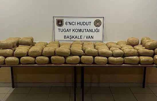 Van'da 143 kilogram uyuşturucu ele geçirildi