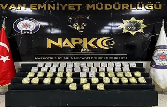 Van'da 30 Kilo 100 Gram Eroin Ele Geçirildi