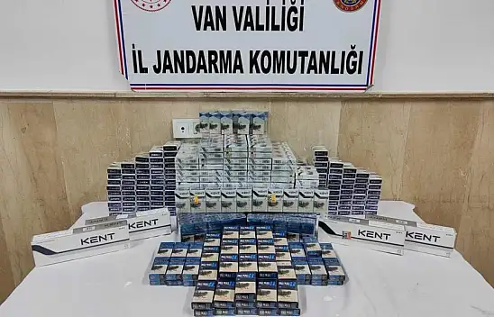 Van'da 4 bin 167 paket kaçak sigara ele geçirildi