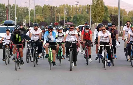 Van'da Avrupa Hareketlilik Haftası'nda bisiklet etkinliği