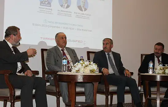 Van'da 'Ekonomi ve Hukuk Buluşmaları' toplantısı düzenlendi