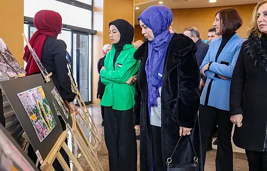 Van'da Filistin temalı sergi düzenlendi