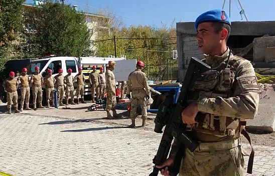 Van'da nefes kesen tatbikat!