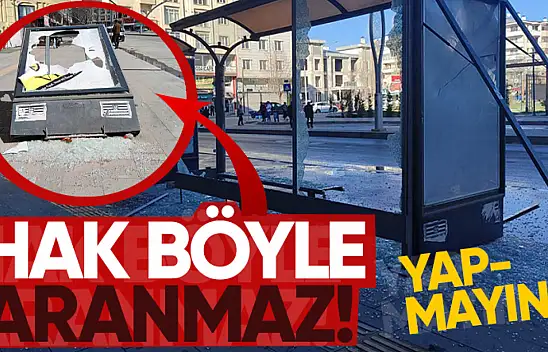 Van'da sokaklar harabeye döndü!