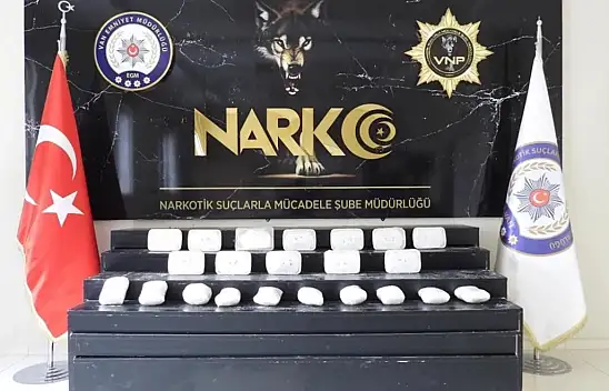 Van'da uyuşturucu operasyonu!