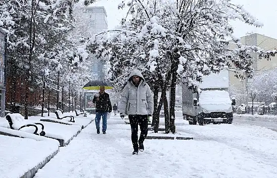 Van'da yoğun kar yağışı uyarısı yapıldı