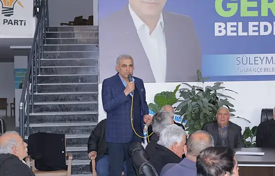 Van'daki o ilçede 'yüzyılın' seçim çalışması yapılıyor