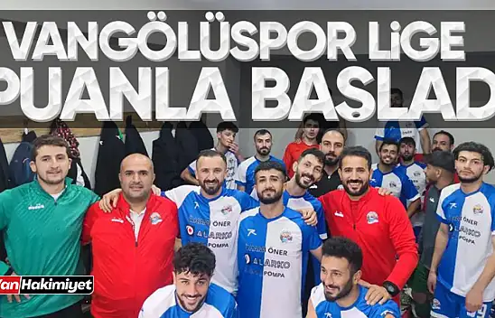 Van Gölüspor, Hakkari deplasmanından puanla ayrıldı