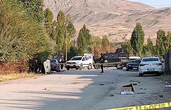 Van'ın İpekyolu ilçesinde silahlı kavga: 1 ölü, 1 yaralı