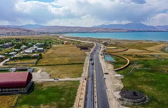 Van sahil yolu açılış için gün sayıyor!