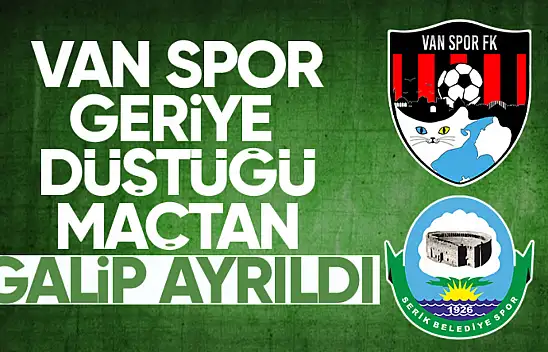 Van Spor, Seril Belediyespor'u eli boş gönderdi