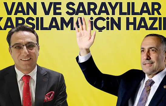 Van ve Saraylılar başkanını karşılamaya hazır