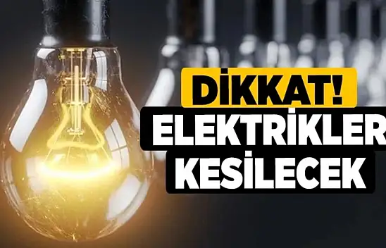 VEDAŞ'tan elektrik kesintisi hakkında uyarı
