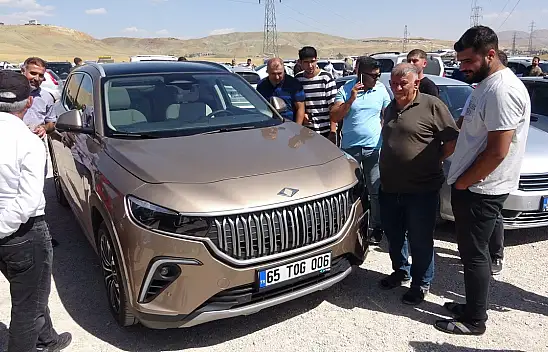 Yerli otomobil TOGG Van ikinci el açık oto pazarında!
