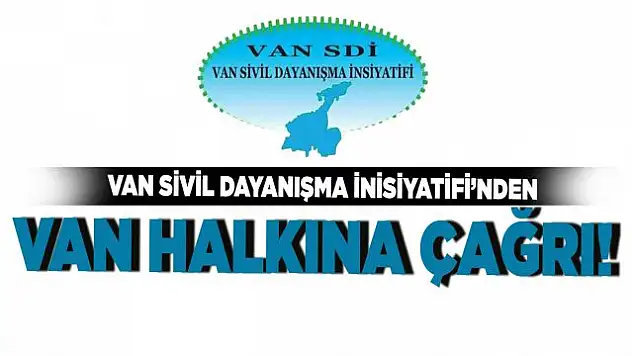 Van SDİ'den vatandaşlara Filistin için cenaze namazı çağrısı!