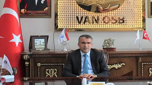 Van OSB Başkanı Memet Aslan'dan Zafer Bayramı mesajı