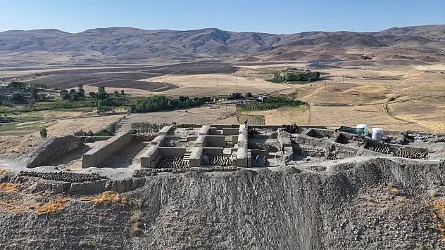 Çavuştepe Kalesi'nde tarihi buluş