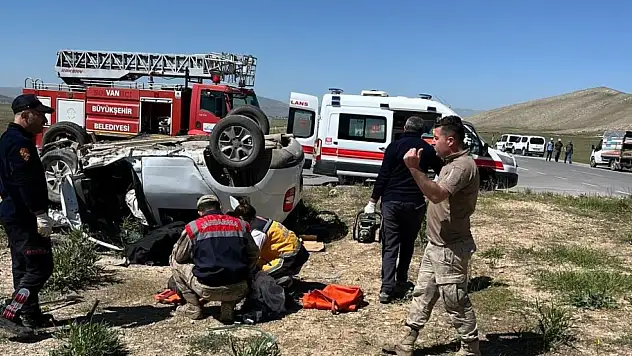 Van'da feci kaza: 4 ölü, 2 yaralı!