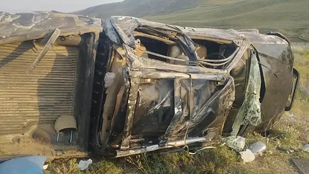 Van'da kamyonet takla attı: 4 yaralı