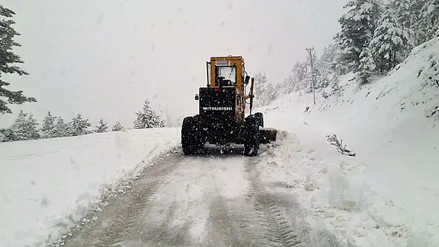 Van'daki etkili kar 287 yolu ulaşıma kapattı!