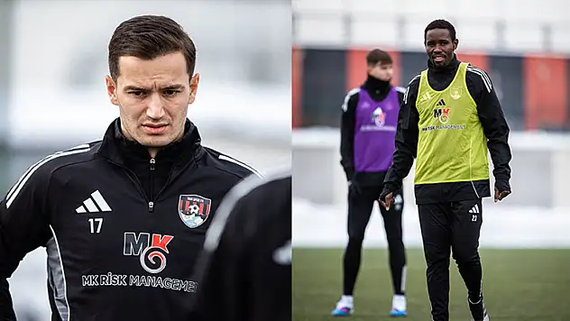 Vanspor'un son transferleri takımla çalışmalara başladı