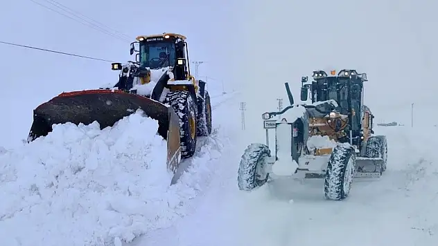 Yoğun kar Van'ı vurdu: 389 köy yolu kapalı, ekipler teyakkuzda