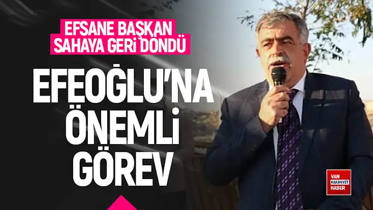 Efsane Sendikacı Abdullah Efeoğlu'na önemli görev
